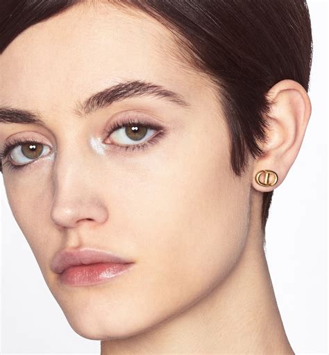 cd earrings dior studs|Designer Earrings for Women .